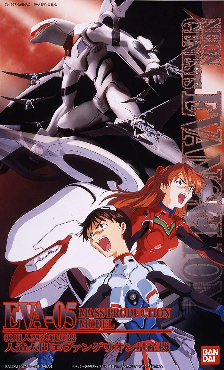 Bandai EVANGELION EVA 05 Модель массового производства(LM-HG) Мобильный костюм сборные модели наборы фигурки Детские игрушки