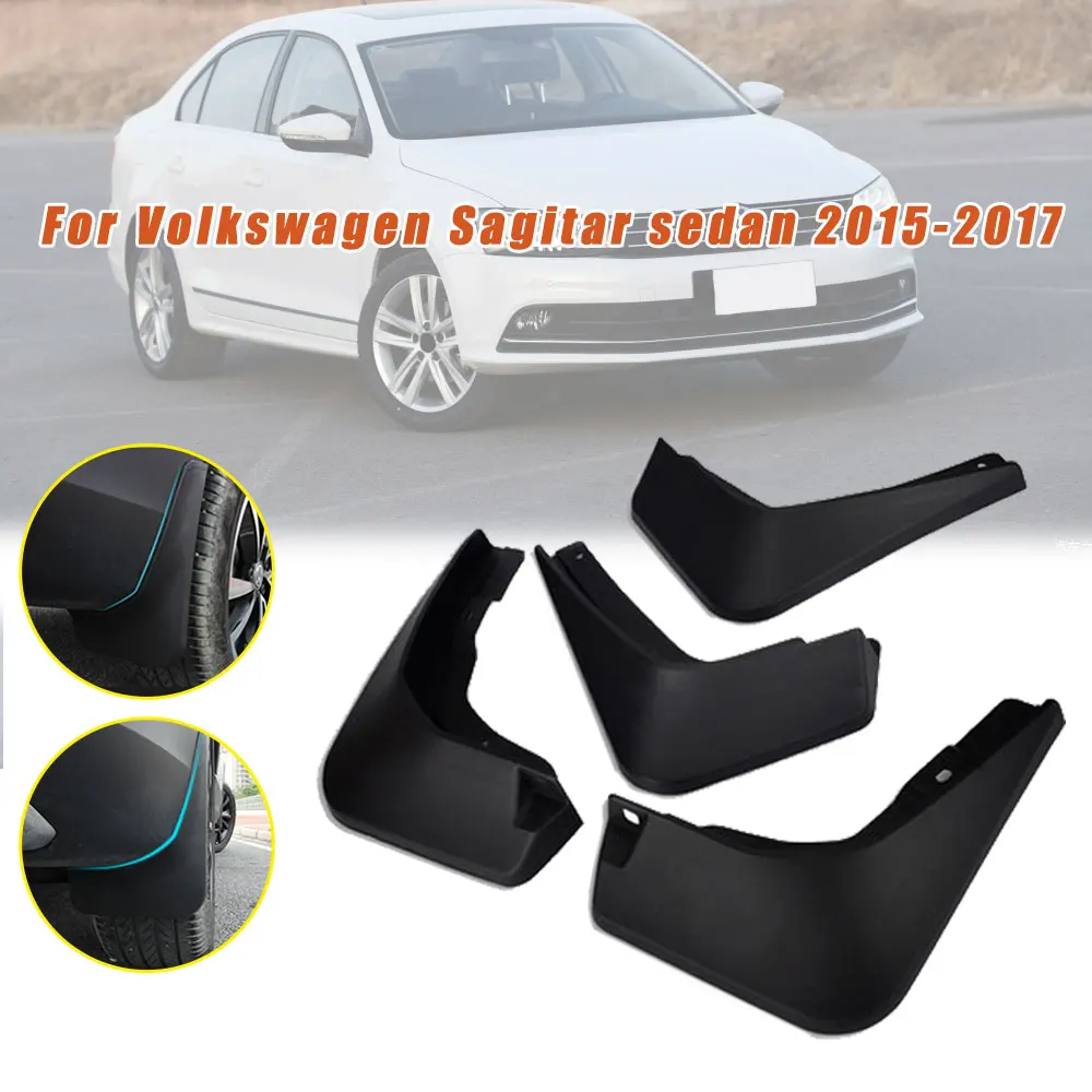 4 шт. светоотражающие Брызговики для Volkswagen VW Jetta Sedan 2012 2017|Грязезащита| |