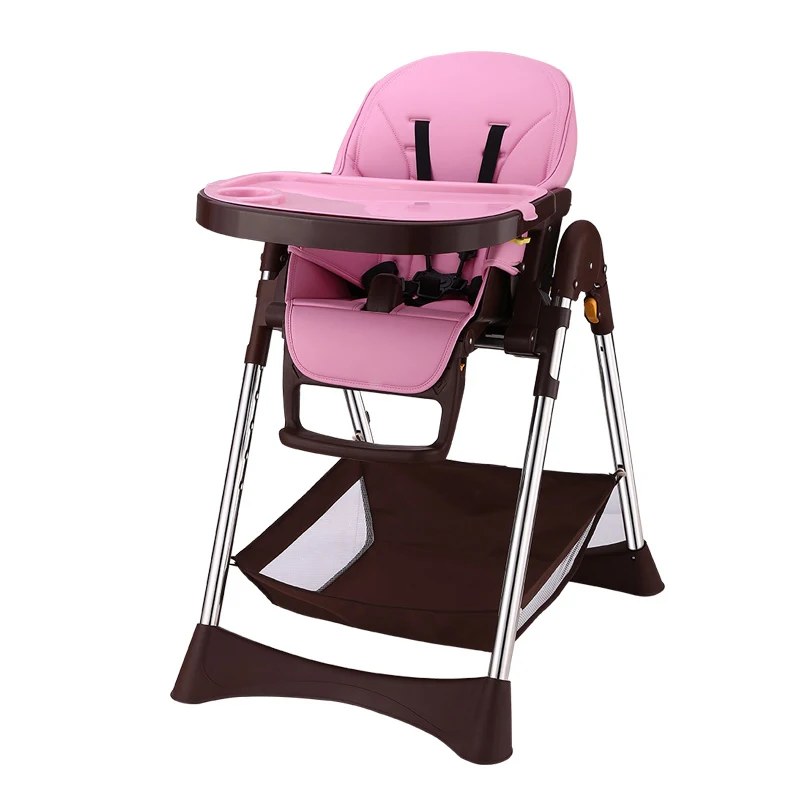 EN14988 PP + PU Подушка пластиковый материал высокий стул детский обеденный