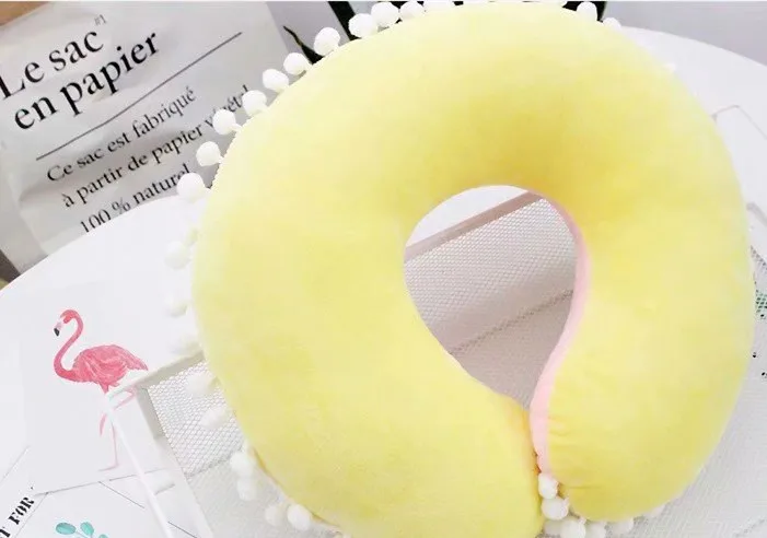 

Cartoon Princess Minnie Duck Soft Plush Travel Neck COMFORT-U Soft Pillow Cervical Vertebra Pillow Gift for Children and Adult