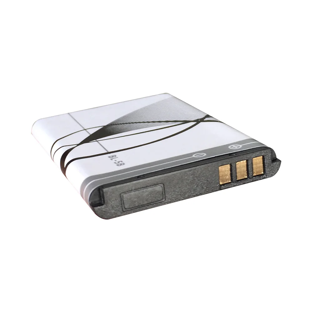 BL-5B литий-ионный аккумулятор телефона 3,7 v 890mah для nokia 6021 6230 6080 6120 Classic(6120C) 7260 7360 N80 N80 Интернет издание N83 N90