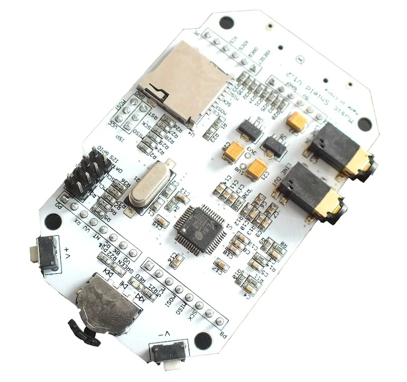 Быстрая Бесплатная Доставка на основе VS1053b IC музыкальный модуль для Arduino