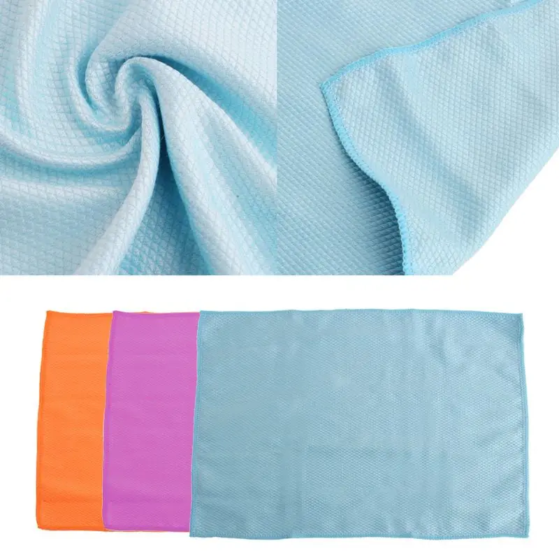 Салфетка из микрофибры для мытья окон и абсорбент кухни 3 шт.|Чистящие салфетки| |