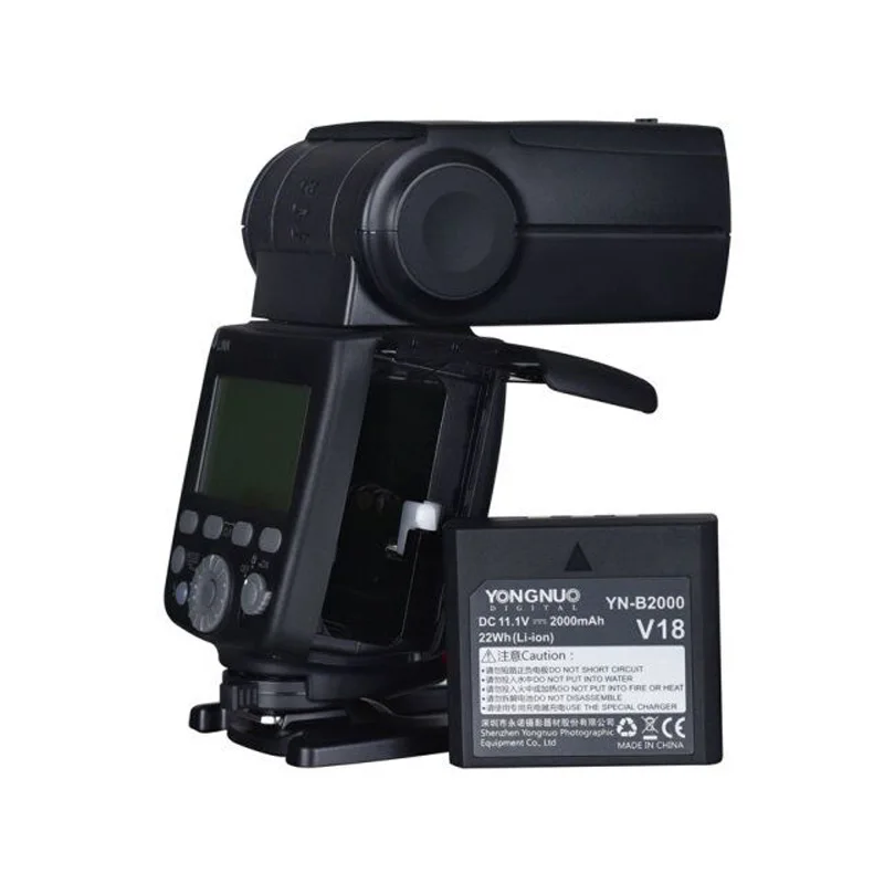 Беспроводная вспышка Yongnuo для Canon литиевая высокоскоростная с поддержкой TTL lite GN60