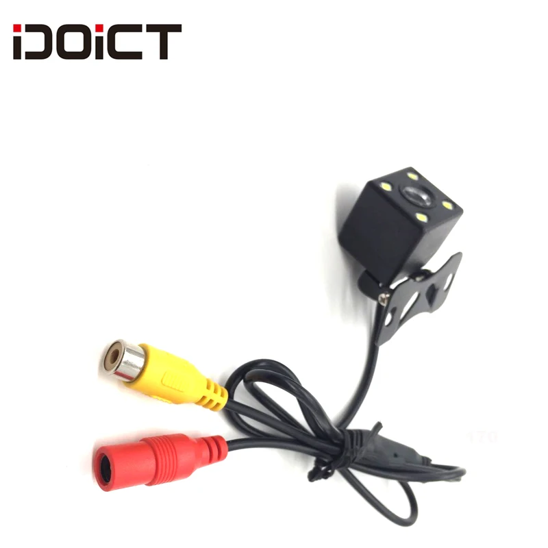 IDOICT Водонепроницаемая HD 170 градусов угол 4LED Автомобильная камера заднего вида