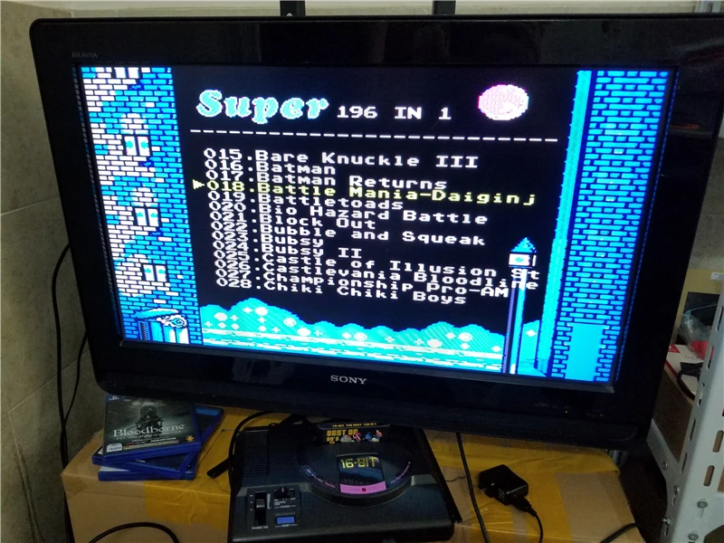 Новейшая версия для sega md 16 битного игрового картриджа mega drive игровой консоли