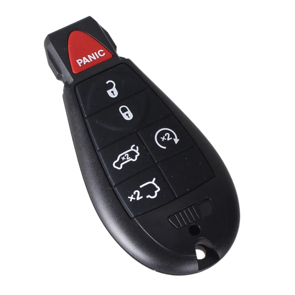 KEYYOU 5 + 1 6 кнопочный пульт умный Корпус ключа для Chrysler Jeep Dodge Grand Caravan Durango зарядное