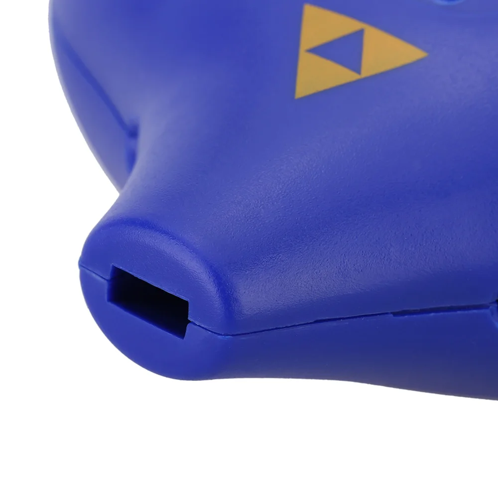 Пластиковый музыкальный инструмент Ocarina Flute Alto C с 12 отверстиями для любителей