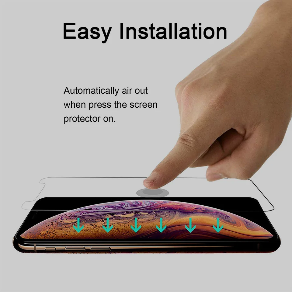 2 шт./лот X XS MAX XR Защитное стекло для iphone 6 iphone 6 S 6 S 7 8 Plus закаленное стекло на iphone 5 5S 4 4S стекло