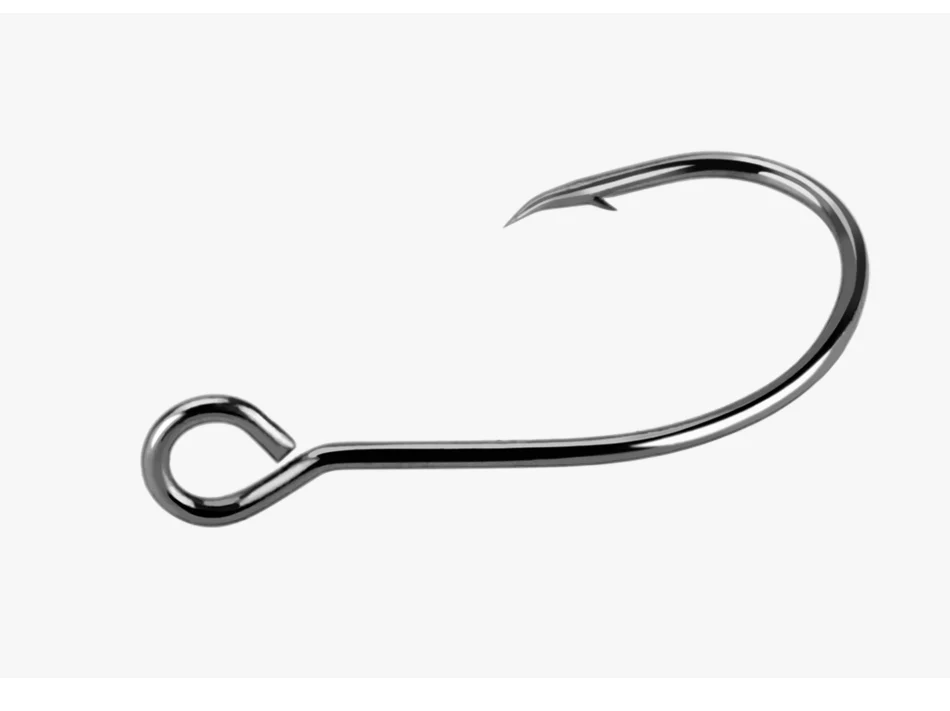 JACKFISH рыболовный крючок из углеродистой стали 50 шт./лот#2-#12 рыболовные крючки прочный колючий крючок для ловли карпа рыболовные снасти Коробка Pesca