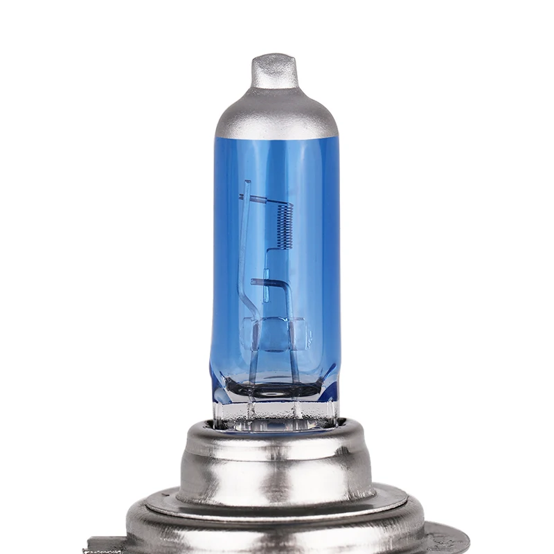 2 шт. 12 V H7 55 Вт высокой мощности Мощность H7 галогенная лампа 6000 К супер яркий белый автомобилей головной светильник тумана светильник, футболка с принтом "автомобиль" светильник источник стайлинга автомобилей