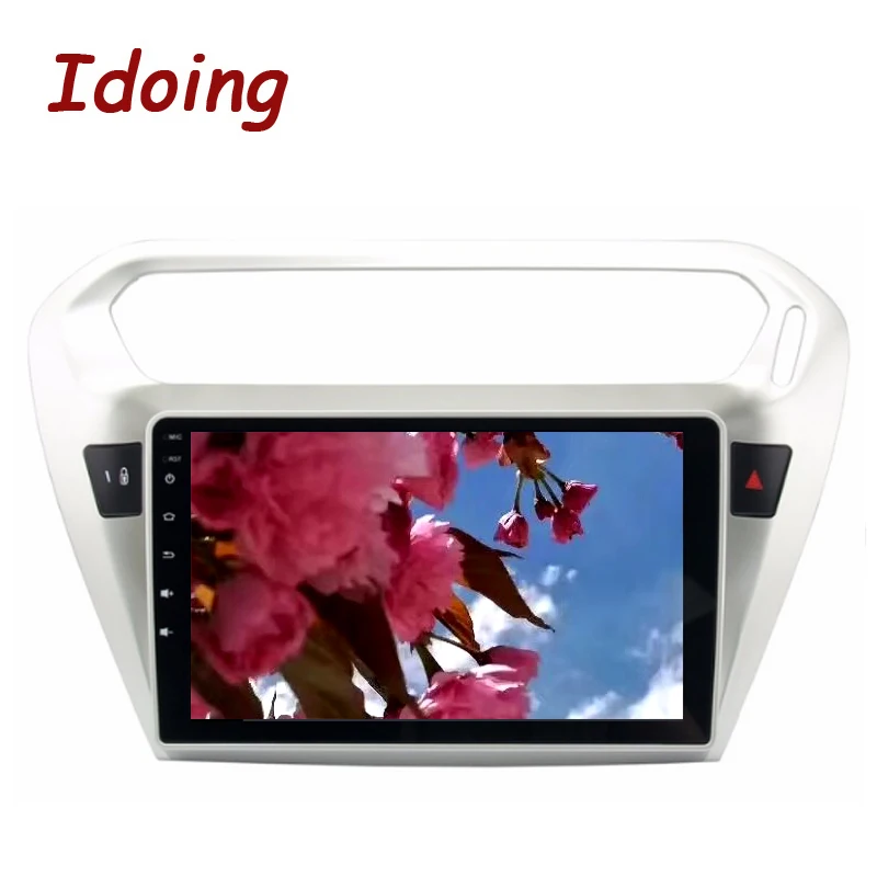 Idoing 1Din 9 дюймов Android8.0/7 1 Автомобильный мультимедийный плеер подходит для peugeot 301 &amp