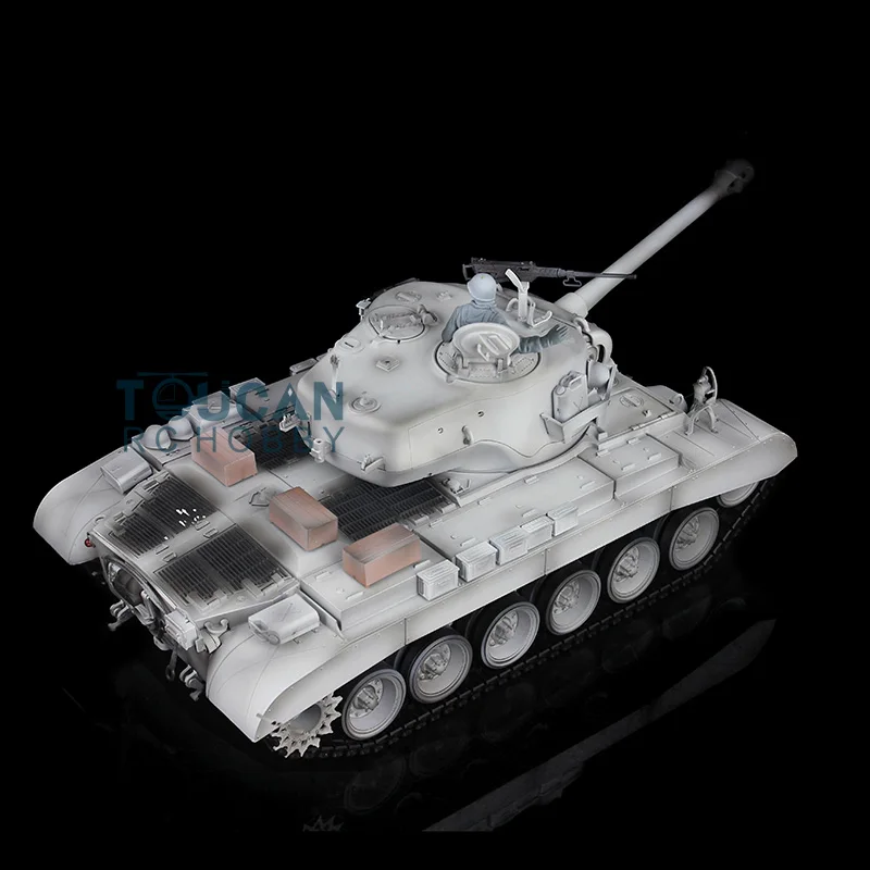 Heng длинный 1/16 Зимний снег пластиковая версия США M26 Pershing RTR RC Танк 3838 модель TH00019 |