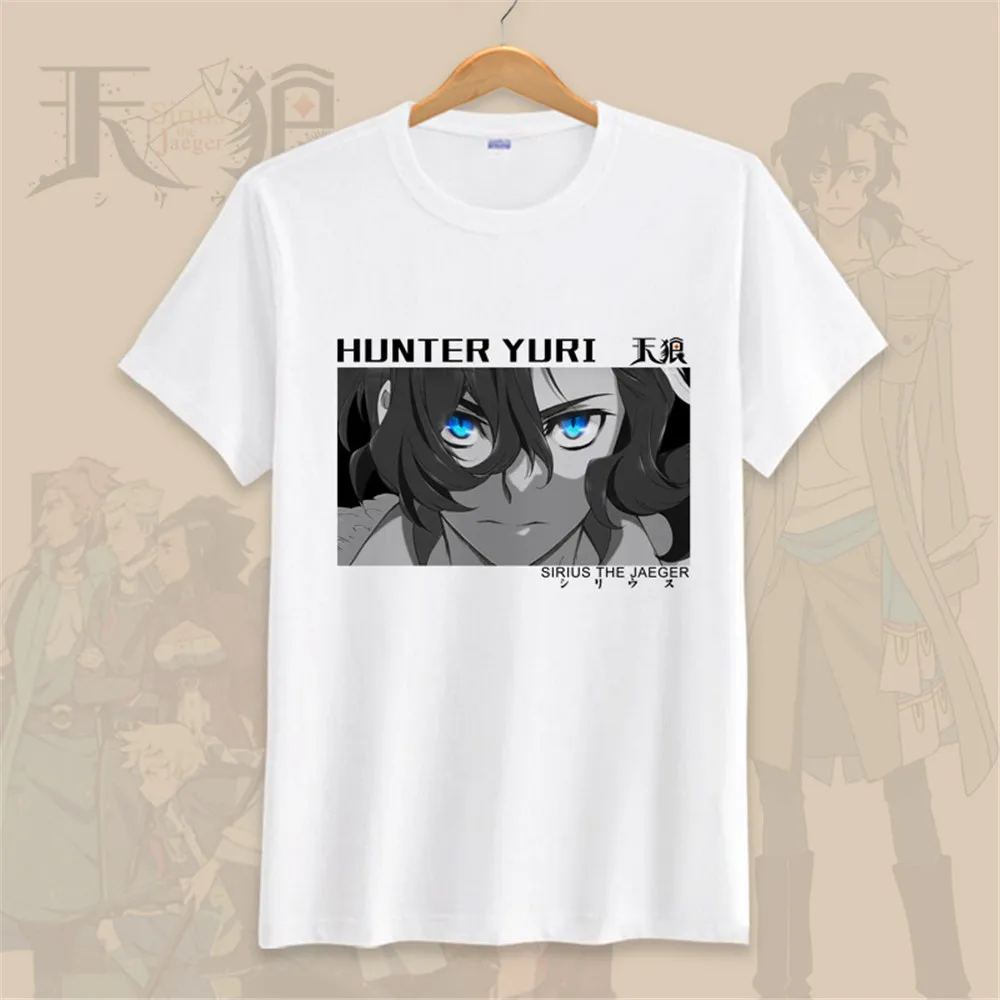 Футболки с короткими рукавами Sirius the Jaeger рубашки для косплея Аниме Манга Shiriusu za Yega
