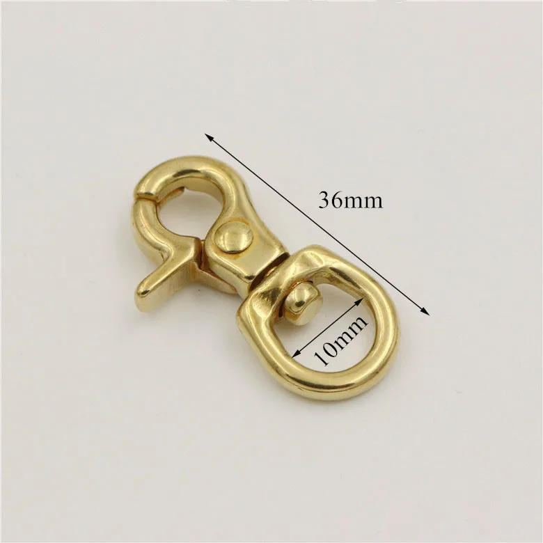 Застежка-карабин из твердой латуни 2 шт. | Дом и сад