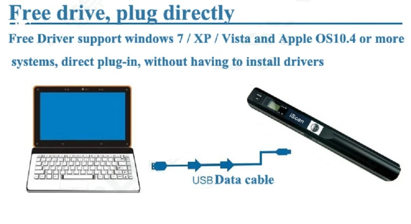 Iscan01 портативный A4 сканер документов 24 бит USB 900 точек/дюйм ручной сканер документов для книги JPG/PDF файл изображения цветной A4 сканер