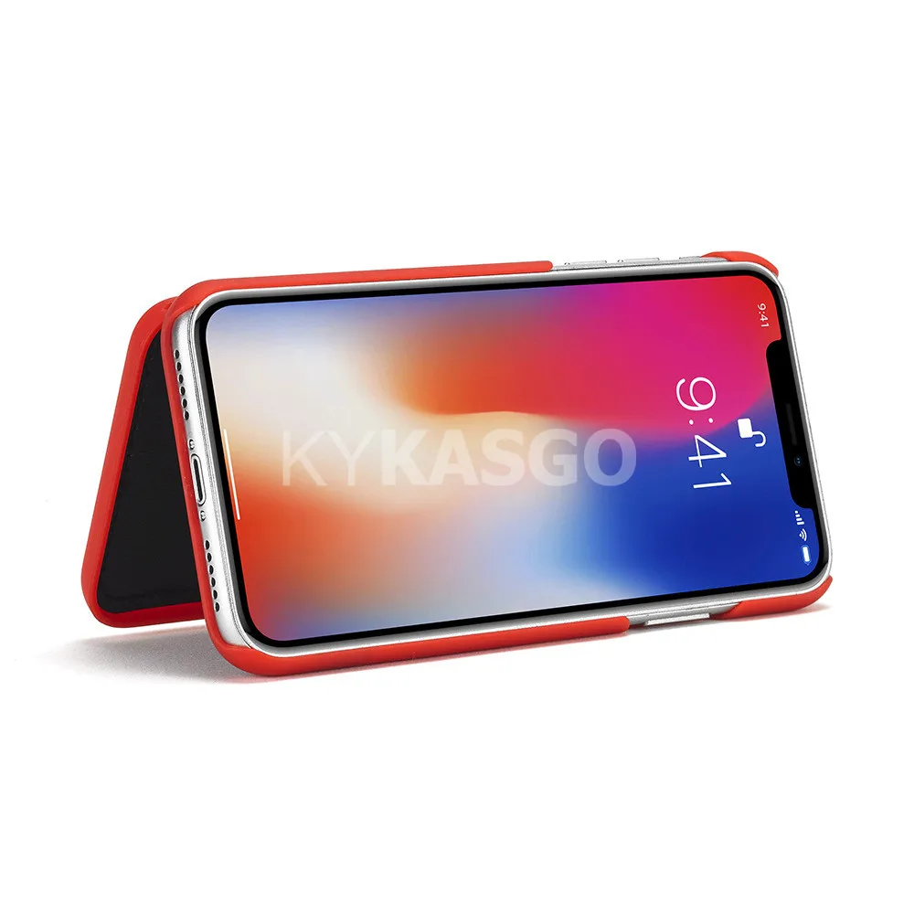 1000 шт зеркальный двухслойный Флип кожаный чехол-бумажник для IPhone X 8 7 Plus 6 6 S 5 5S SE чехол для телефона Модный чехол для макияжа с отделением для карт