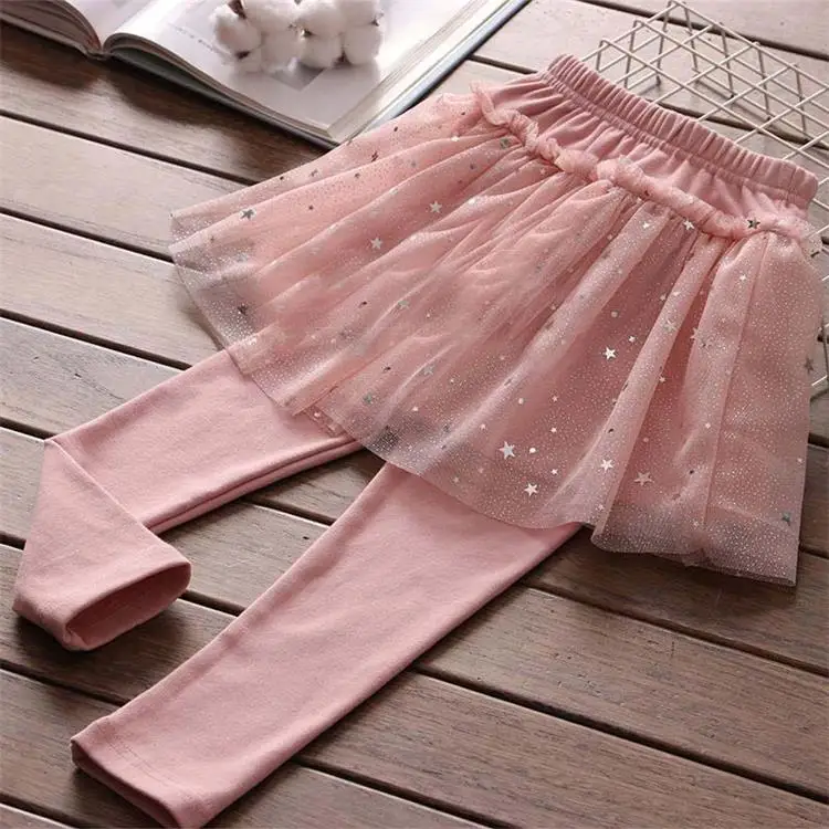 2019 winter new children's clothing cotton crown cake skirt girls trousers leggings | Детская одежда и обувь