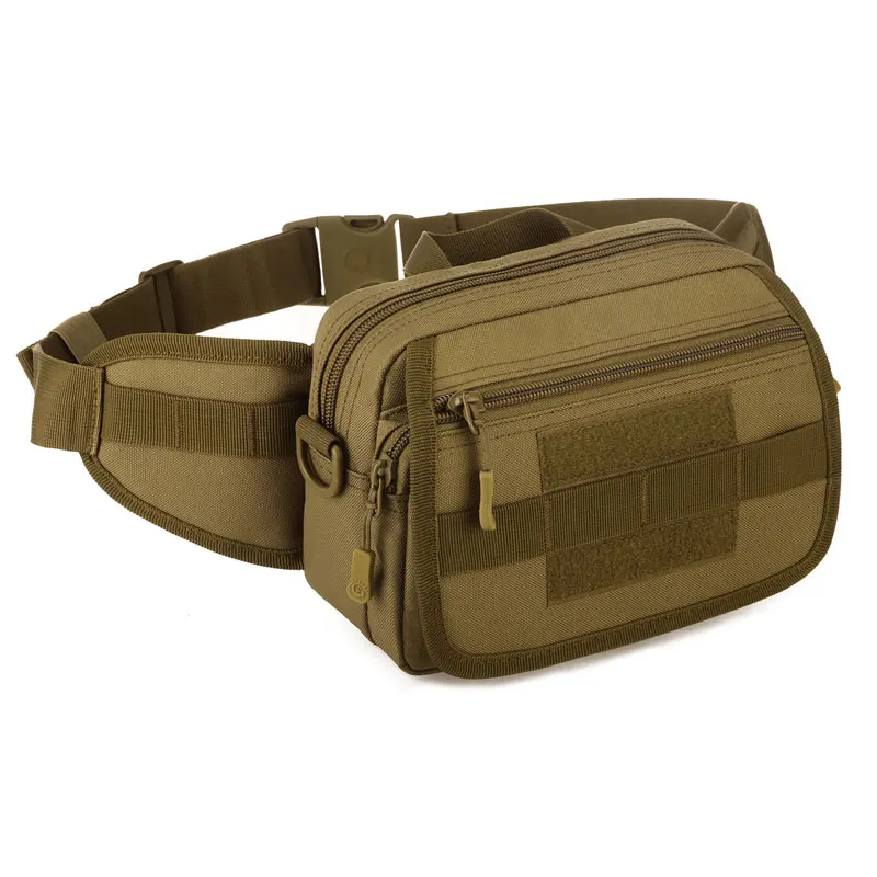 Тактическая Военная Мужская поясная сумка нейлоновая Водонепроницаемая для