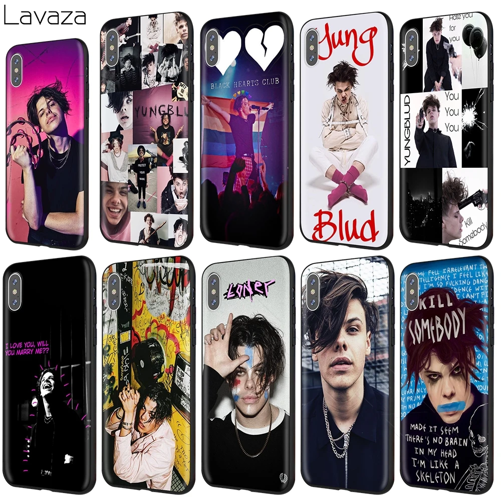 Чехол Lavaza Yungblud для iPhone 12 mini 11 Pro XS Max XR X 8 7 6 6S Plus 5 5s se|Бамперы| |