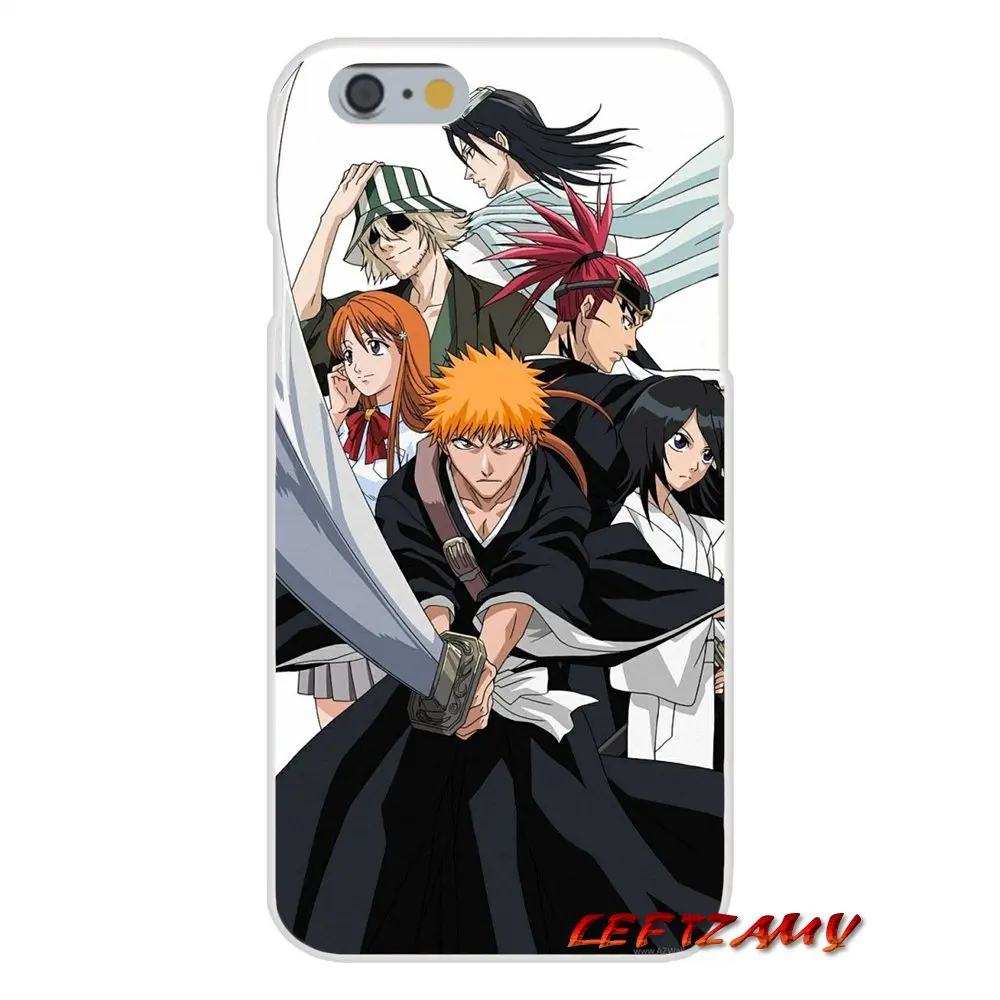 Для iPhone X XR XS MAX 4 4S 5 5S 5C SE 6 6S 7 8 Plus ipod touch Аксессуары чехлы для телефонов Аниме Bleach