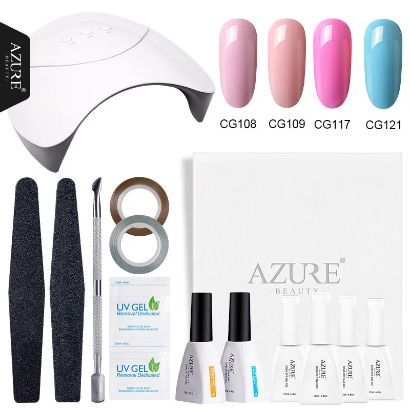 Azure Beauty 12 шт./лот 36 Вт светодиодная лампа инструменты для дизайна ногтей