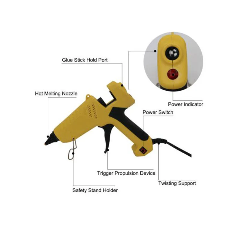 PDR Professional Hand Tools Led Line Board Bridge Puller glue stick Heater Hot Glue Gun Car Body Paintless Dent Repair Tool Kit |