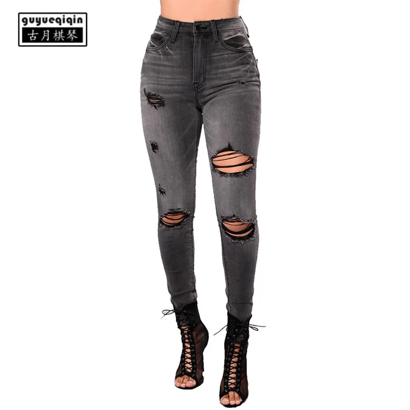 Большой Размеры Для женщин джинсы 2018 Новое поступление Европейский Джинсы