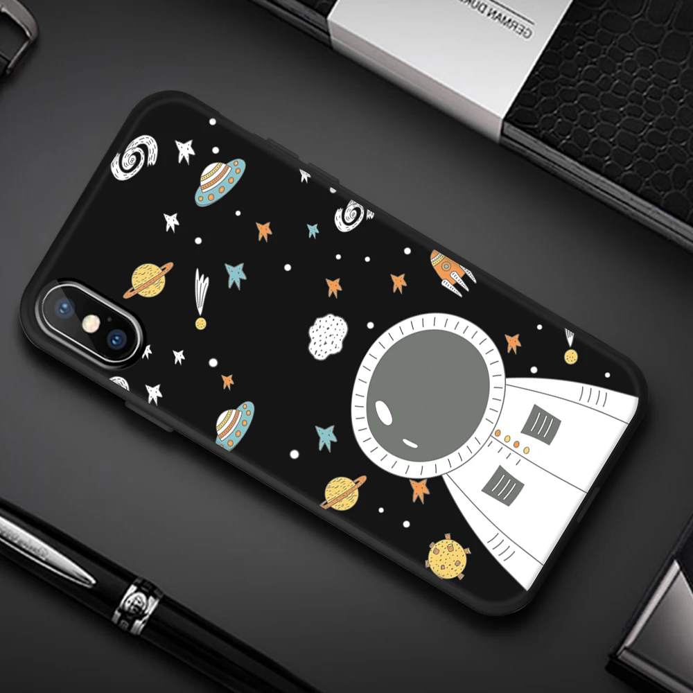 Чехол для телефона для iPhone 11 Pro MAX XR XS Max X 7 8 6 6S Plus 5 5S SE черный матовый Мягкий силиконовый чехол для iPhone 11 Pro MAX - Цвет: 15
