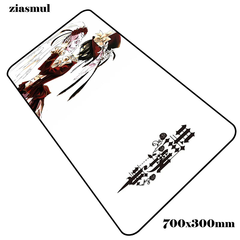 Size 700x300x3mm Черный Дворецкий коврик для мыши 700x300x3 мм коврик для мыши notbook компьютерный коврик для мыши красивый игровой коврик для мыши для геймера - Цвет: Size 700x300x3mm
