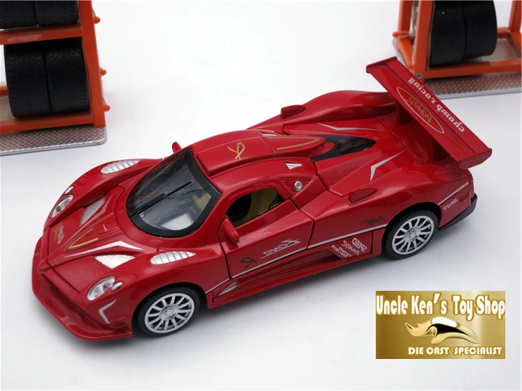 Модель Pagani Zonda металлический автомобиль подарок для детей литые игрушки с