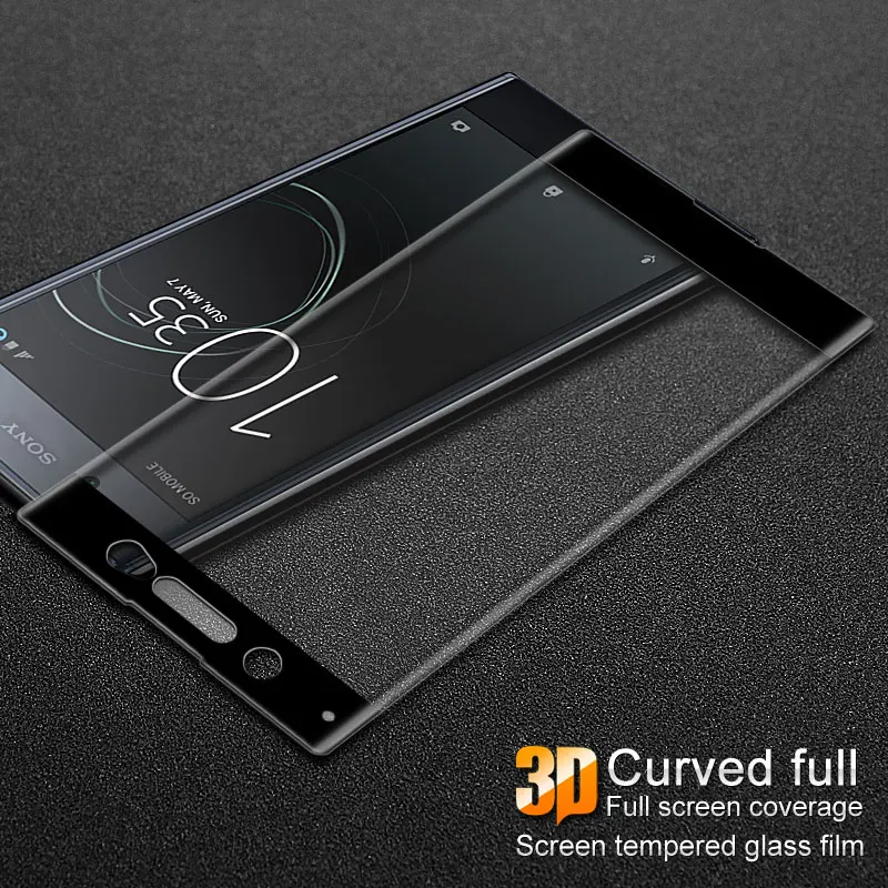 Imak 3D изогнутое полное покрытие закаленное стекло для Sony Xperia XA1 ультра Защита