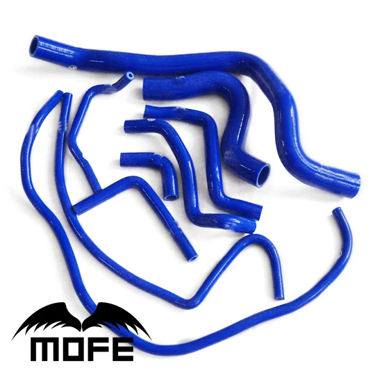 Mofe 9 шт. силиконовый шланг радиатора для Volvo S70 / V70 850T5 850T5R 1992 1998 синий|radiator silicone