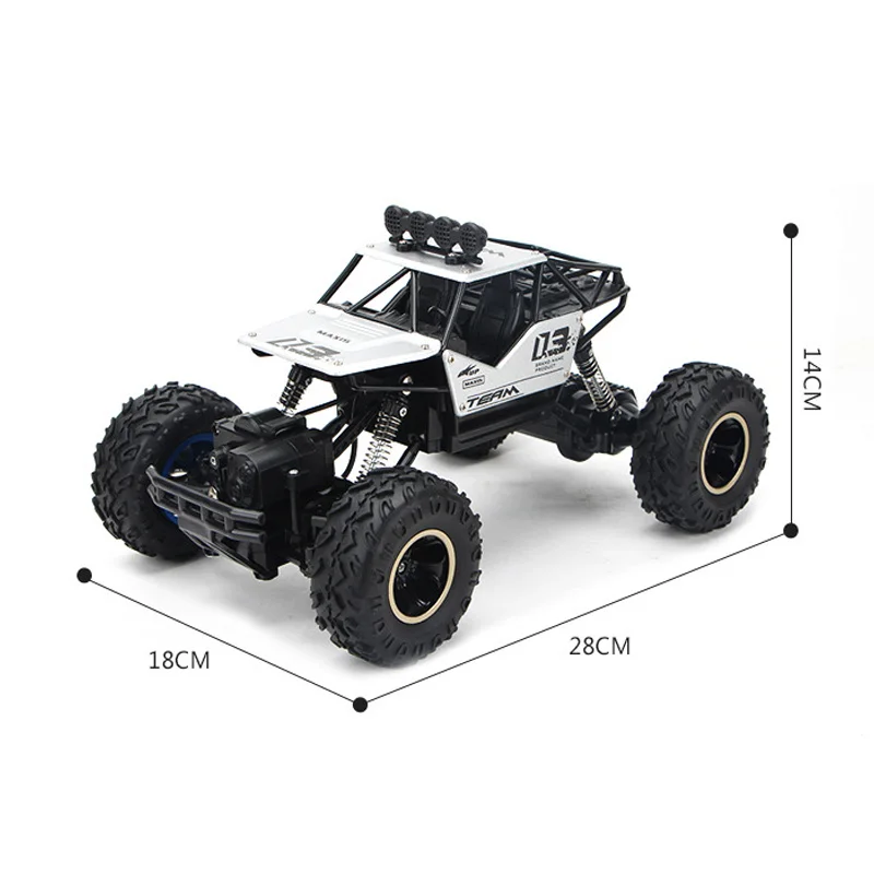 1/12 Радиоуправляемый двухмоторный привод Bigfoot автомобиль внедорожник с