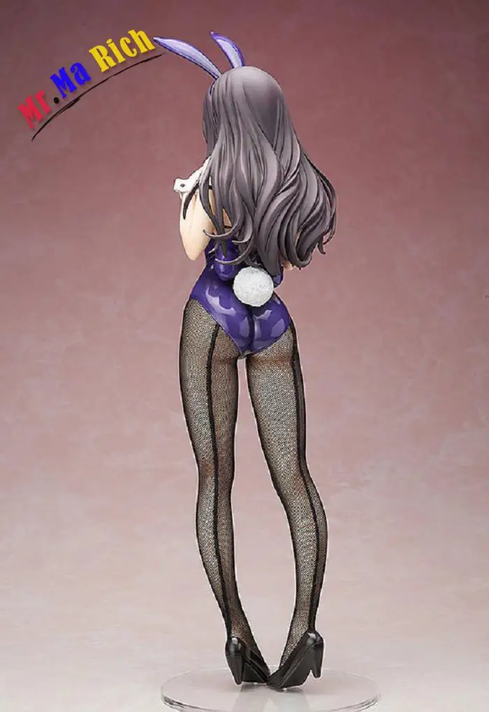 Японское аниме Kasumigaoka Bunny Girl Action Фигурное бикини с заячьими ушками Utaha Ver Pvc 45 см