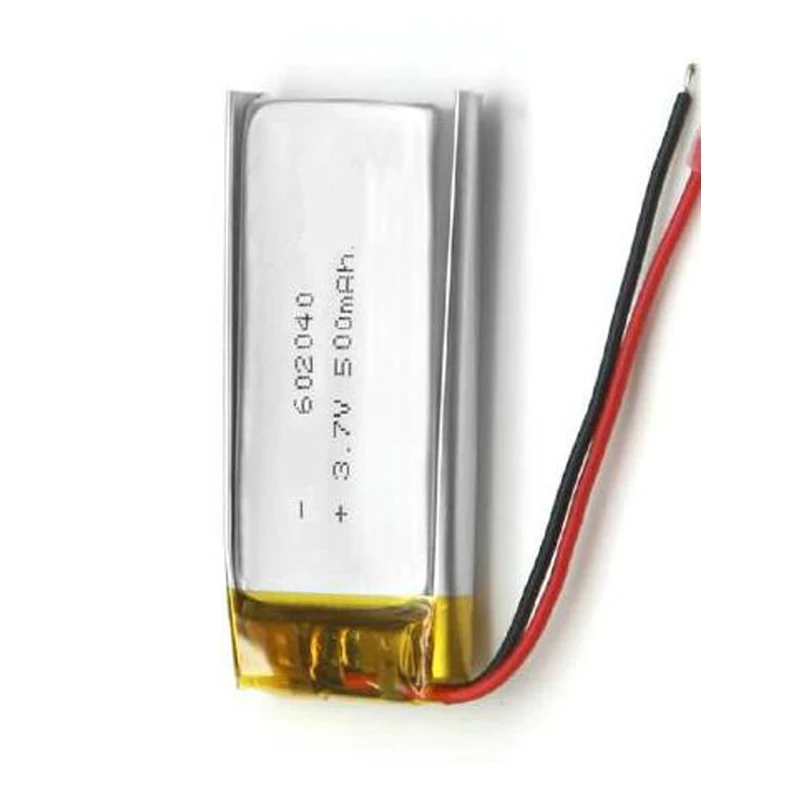 500mAH 3,7 V 602040 полимерный литий-ионный/литий-ионный аккумулятор для mp3 mp4 gps диктофона резервного питания ПК Смарт-часы