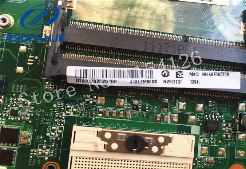 Оптовая продажа материнская плата для ноутбука A000080670 DA0BLBMB6F0 Toshiba Satellite L750 L755 hm65 ddr3