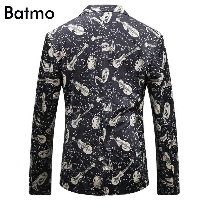 Batmo 2017 новое поступление осенне зимние модные бархат печати Скрипки повседневные