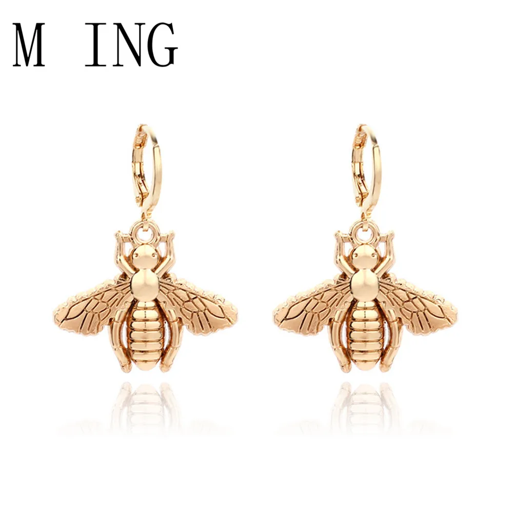 Женские винтажные серьги подвески MLING из сплава с изображением французских