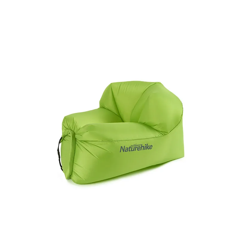 Green-Size M Naturehike портативный открытый надувной шезлонг Водонепроницаемый Анти-воздух утечки дизайн-идеально подходит для бассейна задний двор пляж - Цвет: Green-Size M