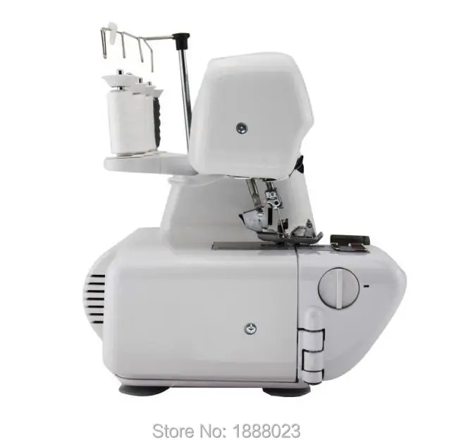 Бытовая швейная машина Serger/Overlock 120 Вт с тремя/четырьмя нитями ножной педалью и