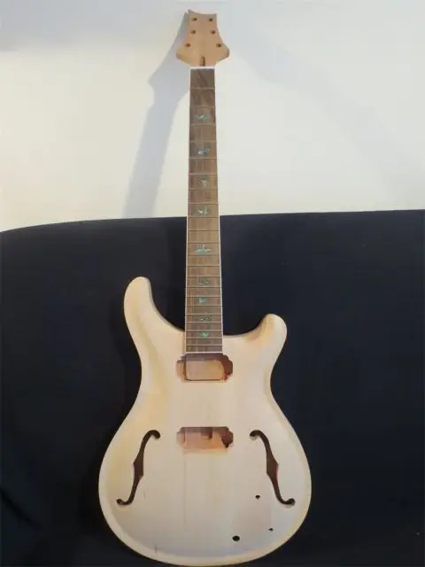 Высококачественный необработанный корпус электрогитары с шеей Φ 0937|unfinished electric