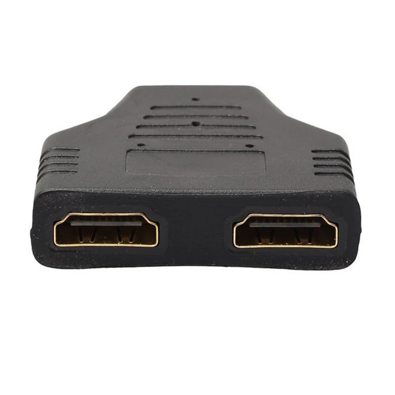 1080 P 1 в 2 Переходник HDMI разветвитель штекер Женский Onversion головной адаптер Мужской