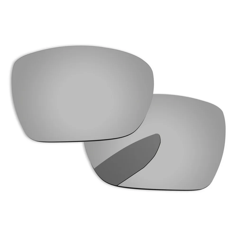 Chrome Silver PapaViva поляризованные Сменные линзы для отклонения солнцезащитные очки UVA и UVB Защита-несколько вариантов - Цвет линз: Chrome Silver