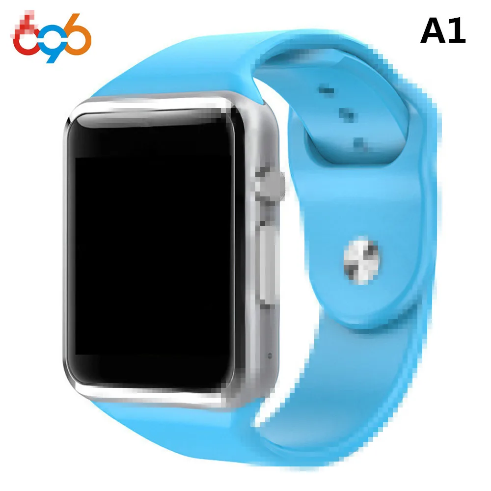 696 Bluetooth A1 Смарт часы синхронизации Notifier Поддержка sim карта TF Подключение apple iphone