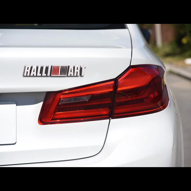 Металлическая Автомобильная 3D наклейка эмблема значок для Mitsubishi ralliart Lancer 9 10 Asx