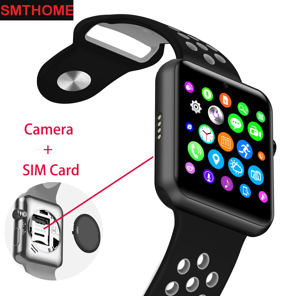 Новые Bluetooth часы DM09 плюс GSM Часы телефон SIM смарт Шагомер трекер сна спортивные