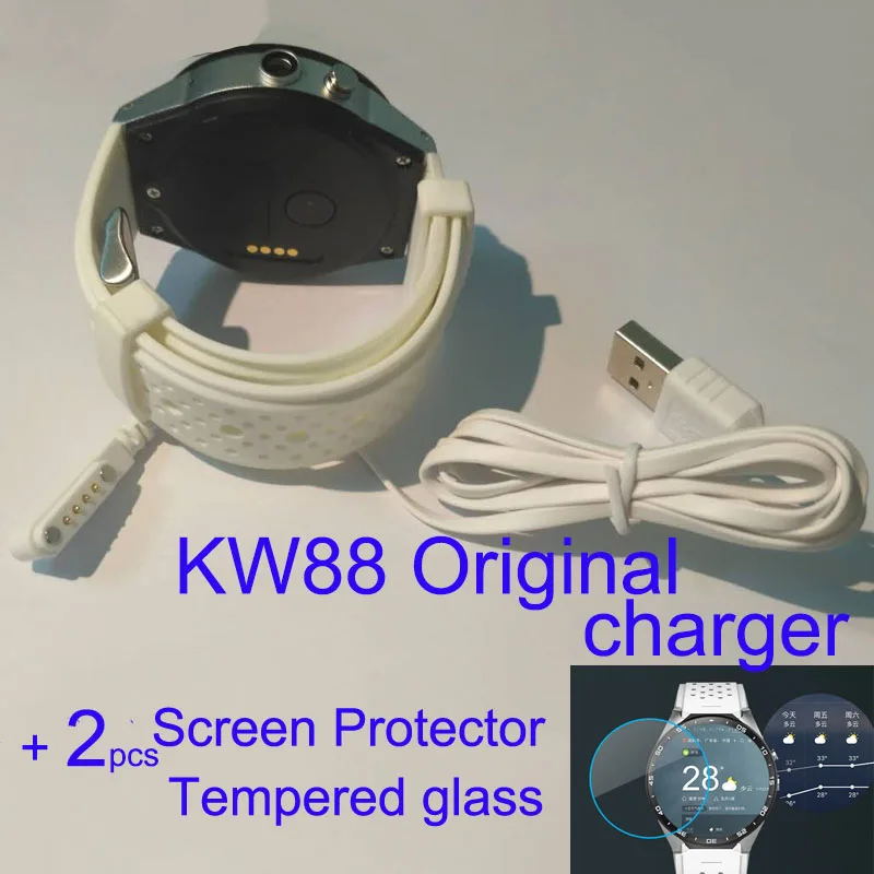 Оригинальные Смарт часы KingWear KW88 kw08 kw18 dm98 dm368 закаленное стекло защитная пленка