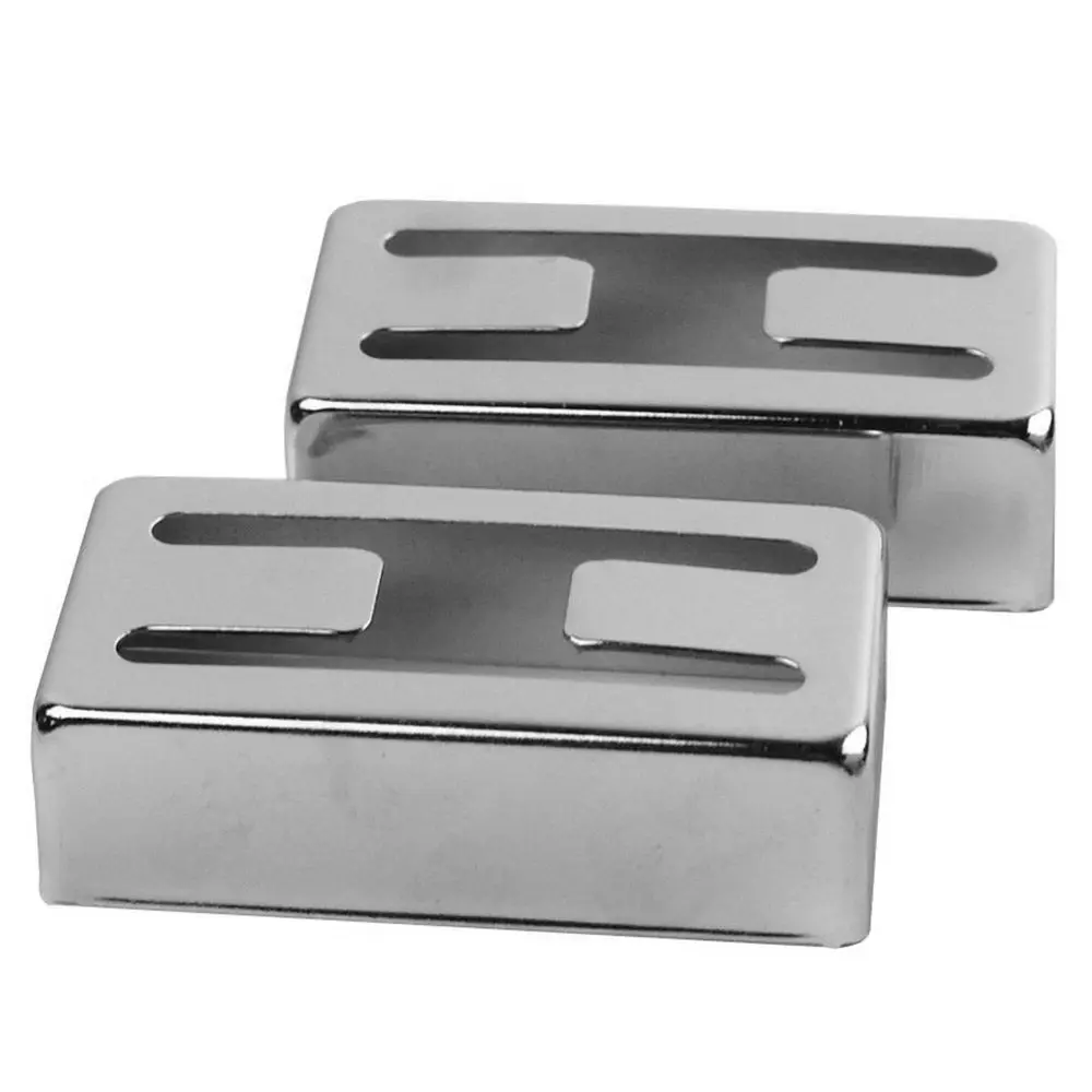 SEWS-1 pair H hole Humbucker Covers for Gretsch Filtertron style pickup Silver | Спорт и развлечения