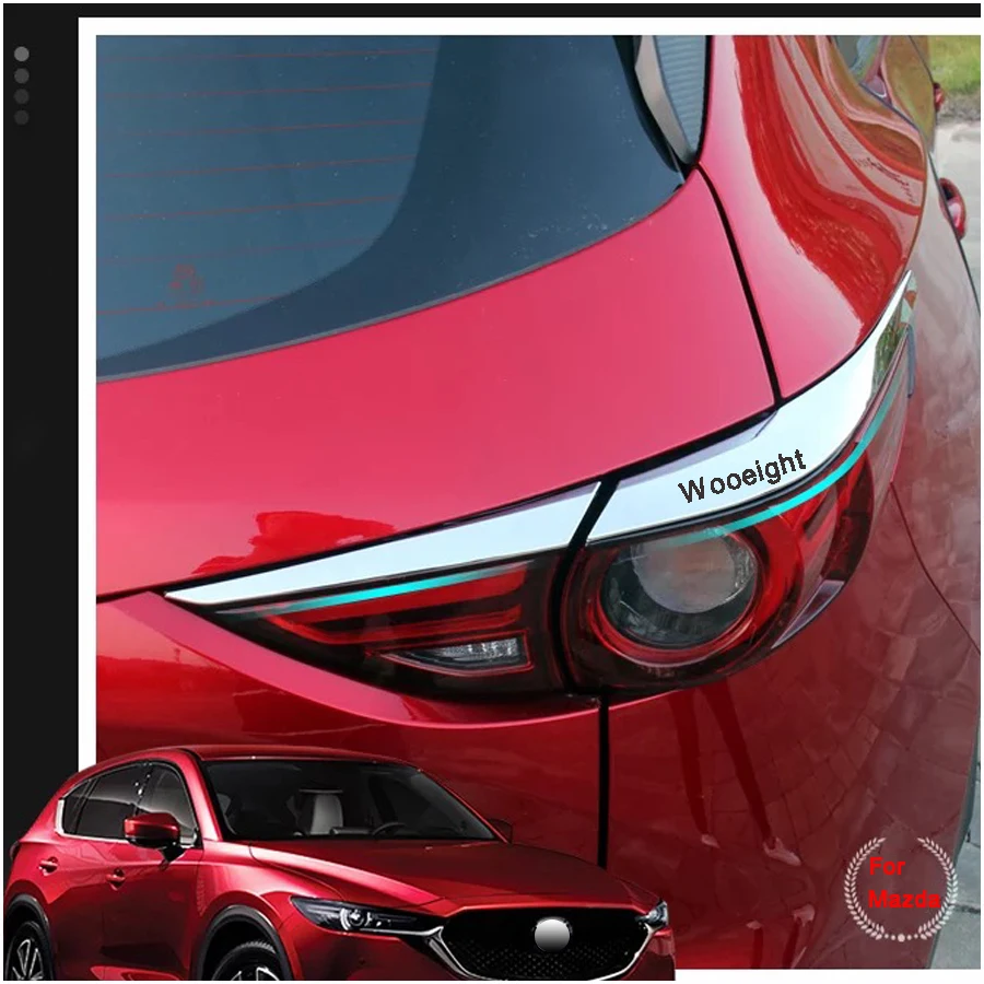 4 шт. задсветильник фары из углеродного волокна для Mazda CX5 2017 2018|Лепнина интерьера|